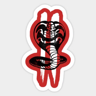 Cobra Kai No Mercy Sticker